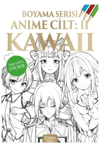 Anime Boyama Cilt 2 - Kawaii Kolektif