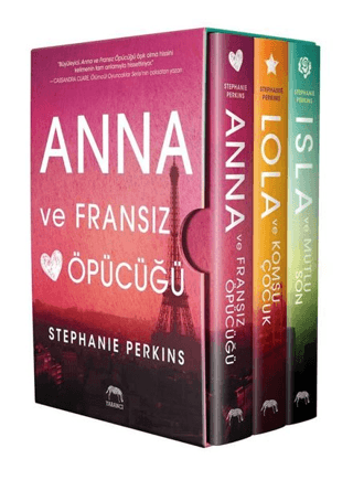 Anna-Lola-Isla Kutu Seti (3 Kitap Takım) (Ciltli) Stephanie Perkins