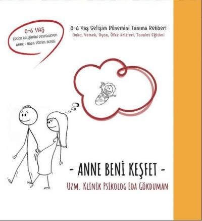 Anne Beni Keşfet: 0-6 Yaş Gelişim Dönemini Tanıma Rehberi (Ciltli) Eda