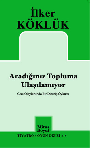 Aradığınız Topluma Ulaşılamıyor %25 indirimli İlker Köklük