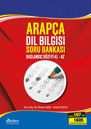 Arapça Dil Bilgisi Soru Bankası Kerim Açık