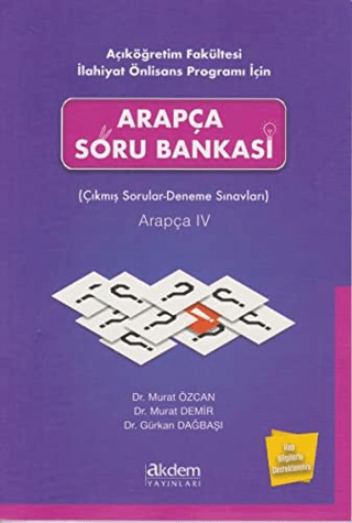 Arapça Soru Bankası 4 Murat Özcan