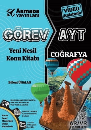 2021 Görev AYT Coğrafya Yeni Nesil Konu Kitabı Bülent Ünalan