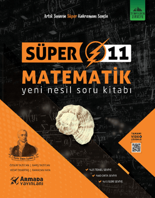 11. Sınıf Matematik Süper Yeni Nesil Soru Kitabı Barış Tazecan