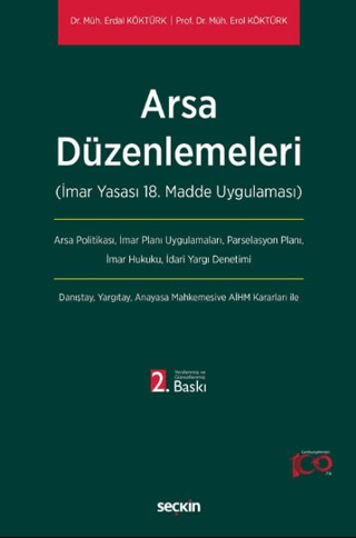 Arsa Düzenlemeleri (Ciltli) Erdal Köktürk