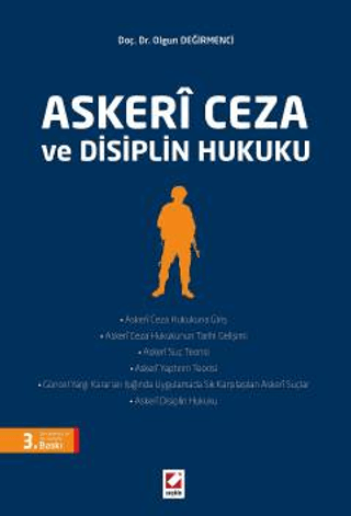 Askeri Ceza ve Disiplin Hukuku Olgun Değirmenci