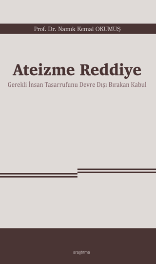 Ateizme Reddiye Namık Kemal Okumuş