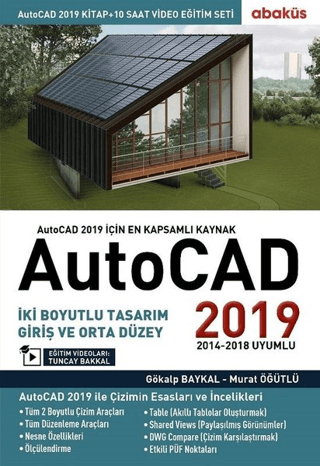 AutoCAD 2019 (Video Eğitim Seti) Gökalp Baykal