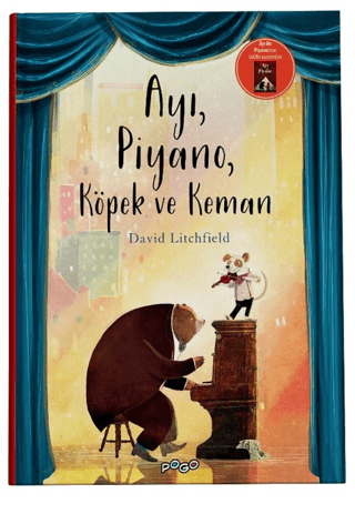 Ayı, Piyano, Köpek ve Keman (Ciltli) David Litchfield