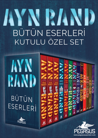 Ayn Rand Bütün Eserleri Kutulu Özel Set (13 Kitap ) Ayn Rand