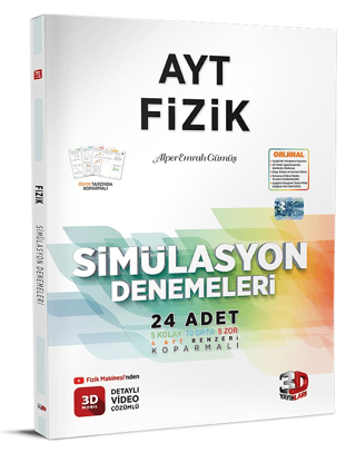 2023 AYT Fizik Simülasyon Denemeleri Kolektif