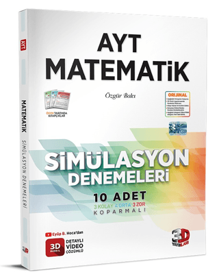 2023 AYT Matematik Simülasyon Denemeleri Kolektif