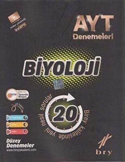 AYT Biyoloji 20'li Branş Denemeleri Kolektif