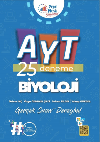 AYT Biyoloji 25 Deneme Sınavı Özlem İnç