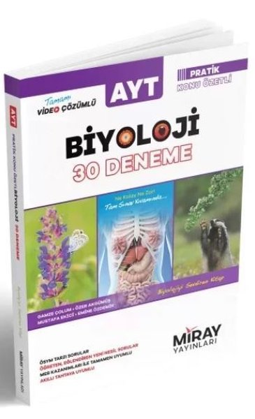 AYT Biyoloji 30 Deneme Kolektif