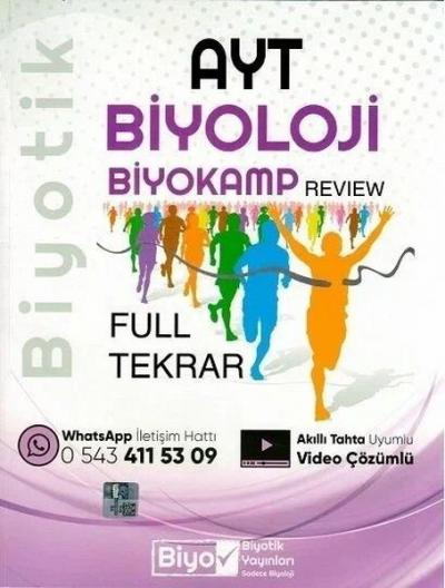 AYT Biyoloji Full Tekrar Biyokamp Review Kolektif