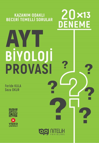 AYT Biyoloji Provası 20x13 Deneme Feride Kula