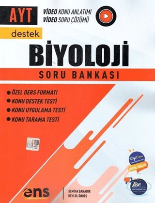 AYT Biyoloji Soru Bankası Behlül Öndeş