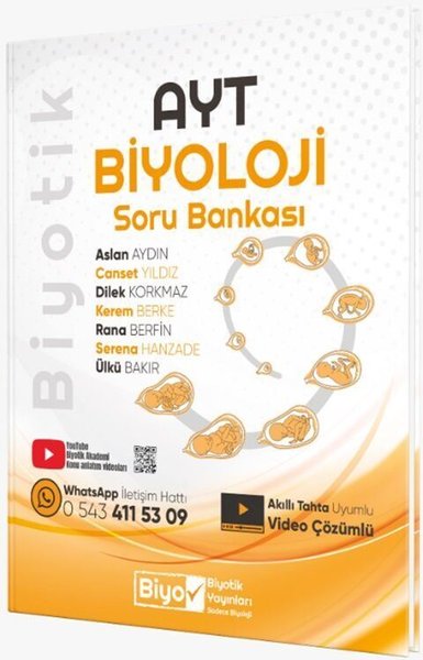 AYT Biyoloji Soru Bankası Kolektif