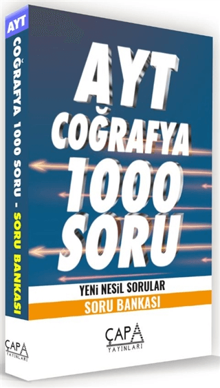 AYT Coğrafya 1000 Soru Yeni Nesil Sorular - Soru Bankası Kolektif