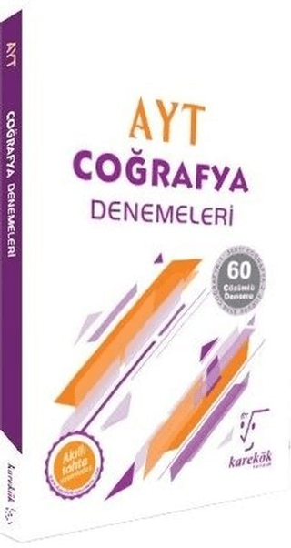 AYT Coğrafya Denemeleri 60 Çözümlü Deneme Ergin Taylan