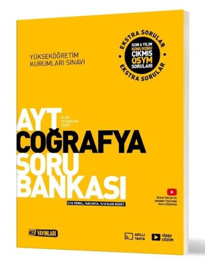 AYT Coğrafya Soru Bankası Kolektif