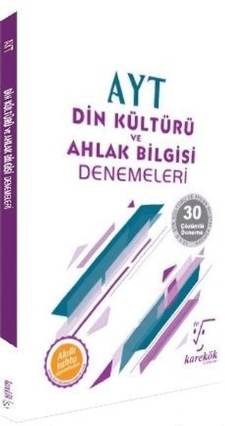 AYT Din Kültürü ve Ahlak Bilgisi Denemeleri - 30 Çözümlü Deneme Orhan 