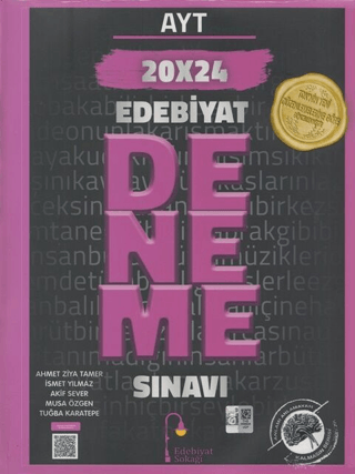 AYT Edebiyat 20 x 24 Deneme Sınavı Kolektif