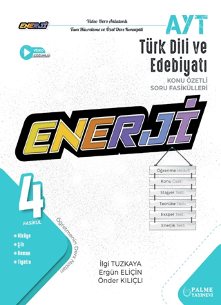 AYT Enerji Türk Dili ve Edebiyatı Konu Özetli Soru Fasikülleri İlgi Tu