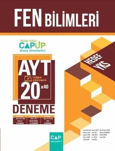 AYT Fen Bilimleri Up 20x40 Deneme Kolektif