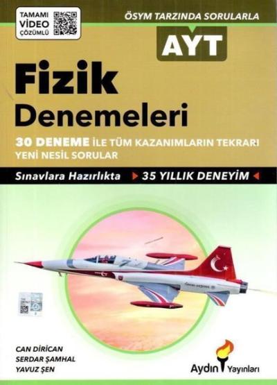 AYT Fizik Denemeleri Tamamı Video Çözümlü Kolektif