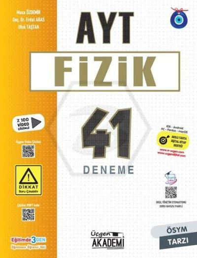 AYT Fizik 41'li Deneme Sınavı Erdal Aras