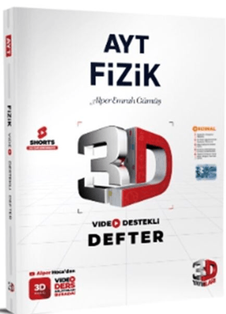 AYT Fizik Video Destekli Defter Alper Emrah Gümüş