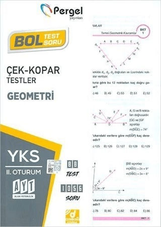 AYT İkinci Oturum Geometri Yaprak Test Kolektif