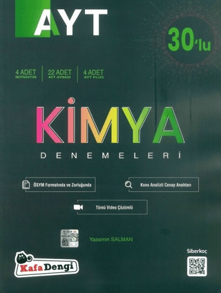 AYT Kimya 30' lu Deneme Yasemin Salman