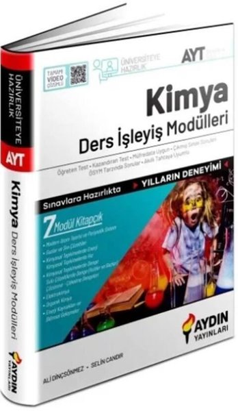 AYT Kimya Ders İşleyiş Modülleri Kolektif