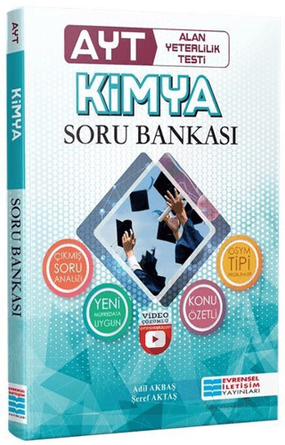 AYT Kimya Video Çözümlü Soru Bankası Şeref Aktaş