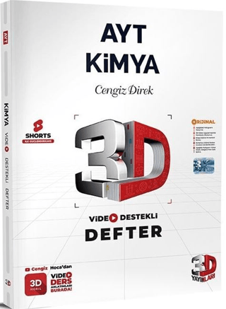 AYT Kimya Video Destekli Defter Cengiz Direk