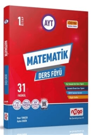 AYT Matematik 1. Kitap Ders Föyü Kolektif