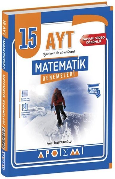 AYT Matematik 15 Çözümlü Deneme Kolektif