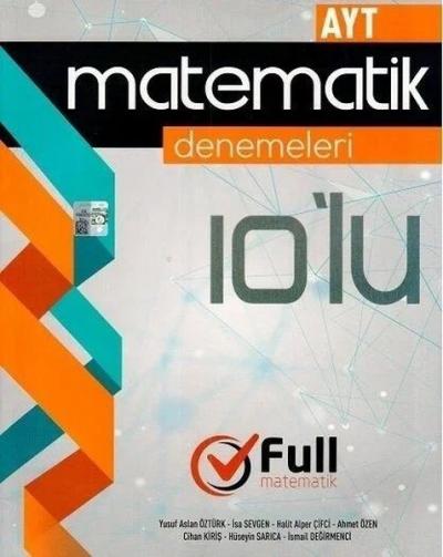 AYT Matematik Deneme 10'lu Kolektif