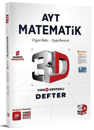 AYT Matematik Video Destekli Defter Eyüp Boncuk