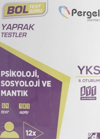 AYT Psikoloji - Sosyoloji - Mantık Kutu Test Kolektif