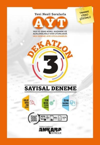 AYT Sayısal Dekatlon 3 Deneme Kolektif