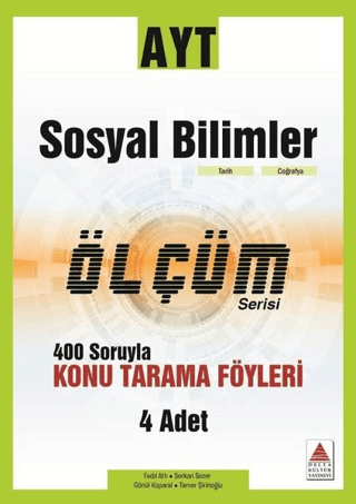 AYT Sosyal Bilimler Ölçüm Serisi 400 Soruyla Konu Tarama Föyleri Serka