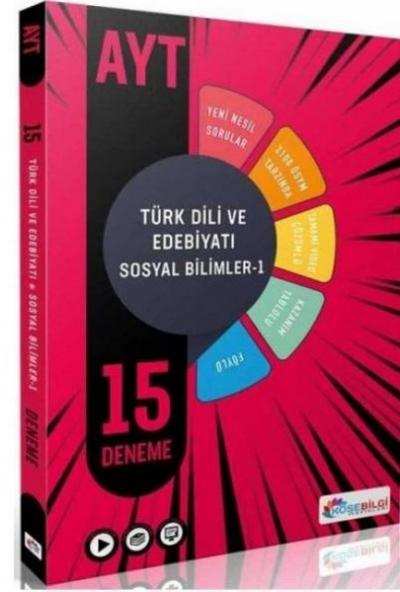 AYT Türk Dili Ve Edeb Sosyal Bilgiler 1 15 Deneme Kolektif