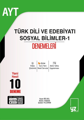 AYT Türk Dili ve Edebiyatı Sosyal Bilimler 1 - Denemeleri Ayşe Bilsel