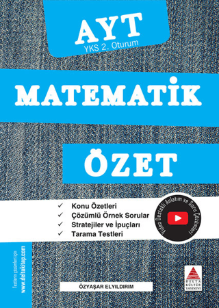 YKS 2. Oturum Matematik Özet Özyaşar Elyıldırım