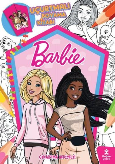 Barbie - Uçurtmalı Boyama Kitabı - Çıkartma Hediyeli! Kolektif