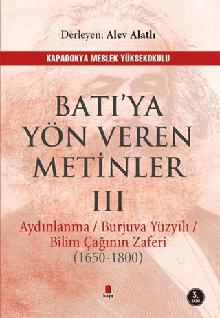 Batı'ya Yön Veren Metinler 3 Alev Alatlı